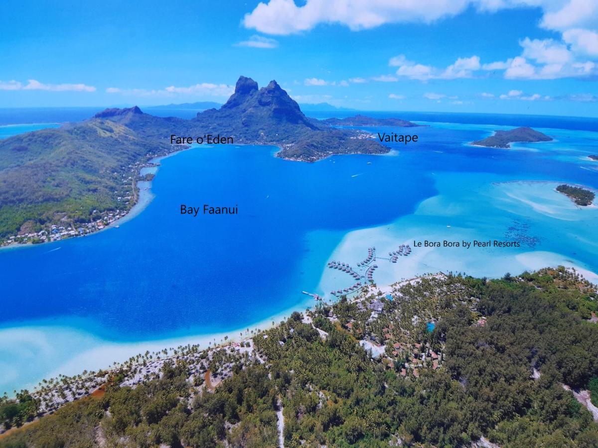 Fare o'Eden Villa Bora Bora Exterior foto
